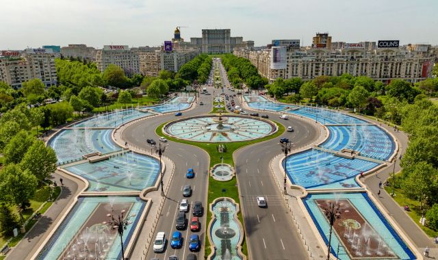  La plaça Unirii, a Bucarest | iStock