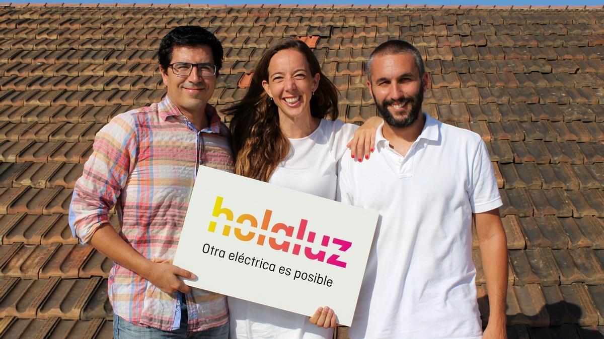 Oriol Vila, Carlota Pi y Ferran Nogué, los fundadores de Holaluz | Holaluz