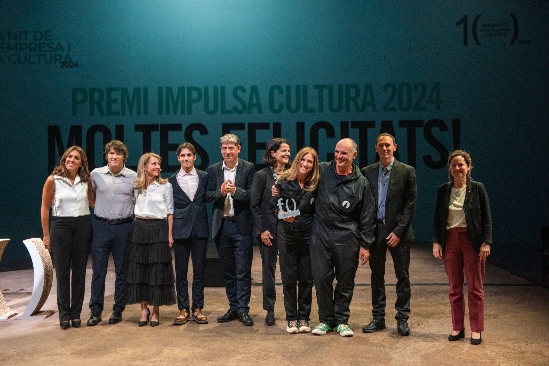 Lliurament del guardó al projecte guanyador del Premi Impulsa Cultura 2024 a Brava Arts | Cedida