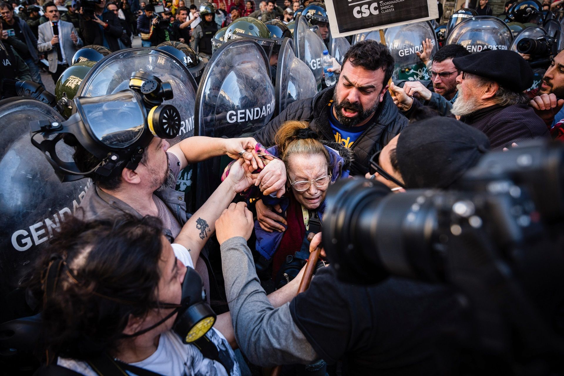 Protestes dels pensionistes a Argentina | EP