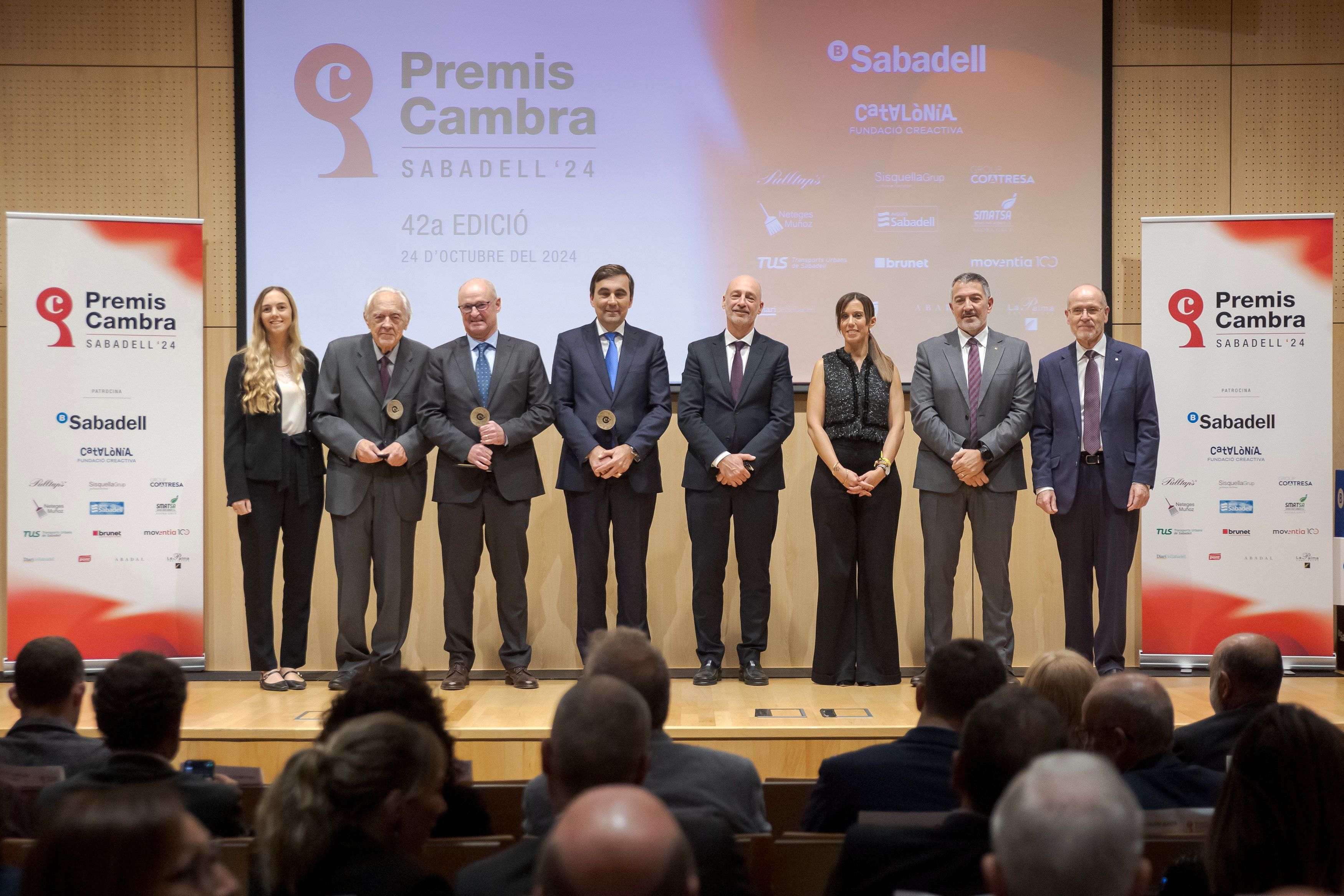 Els guardonats dels Premis Cambra 2024 | @CambraSabadell