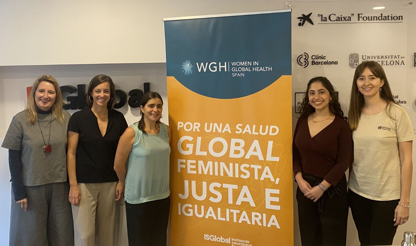 Part de l'equip de Women in Global Health Spain | Cedida