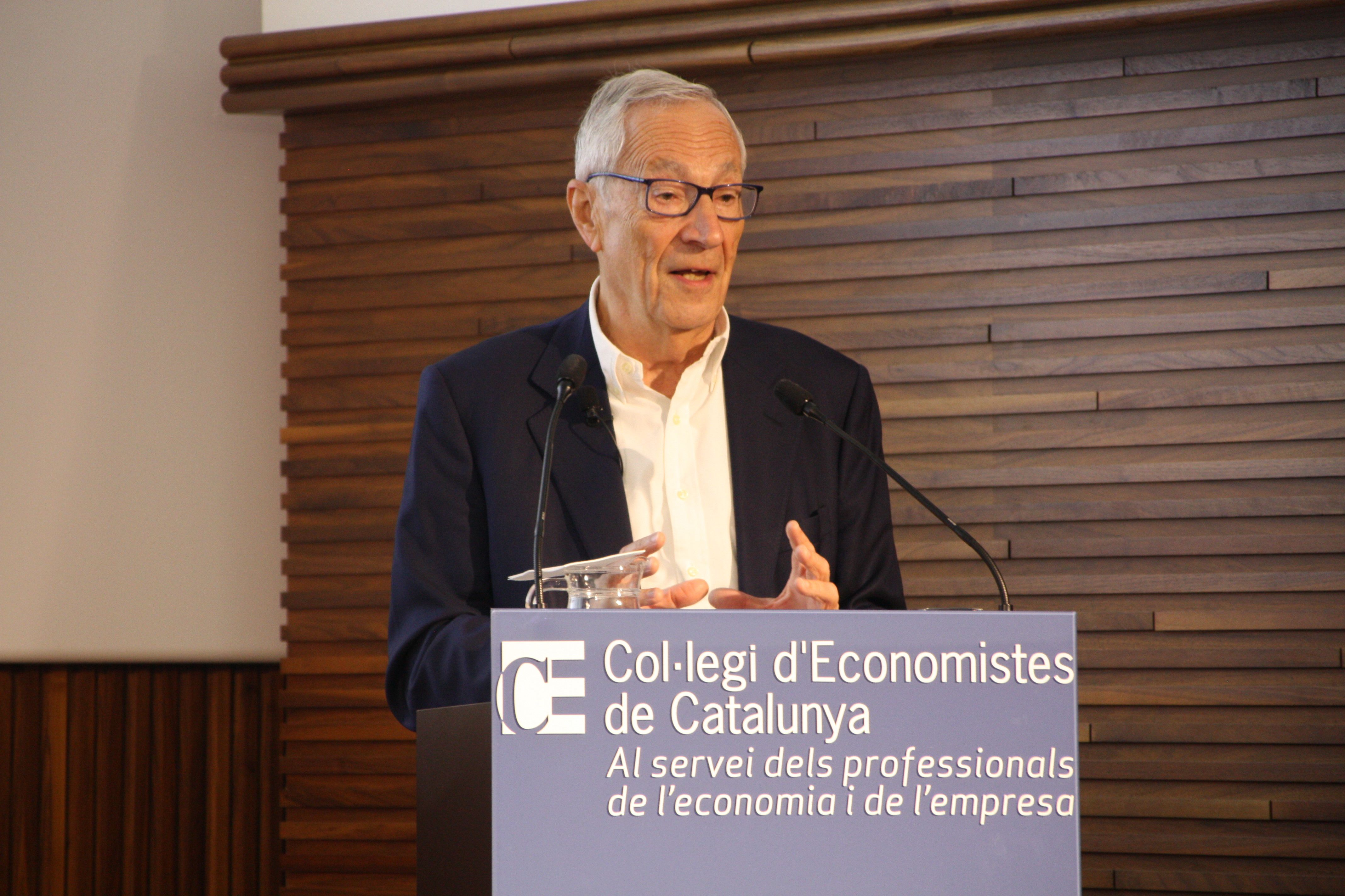 El vicepresident de la Comissió d'Economia i Finances de l'Esport del Col·legi d'Economistes de Catalunya, Carles Murillo | ACN