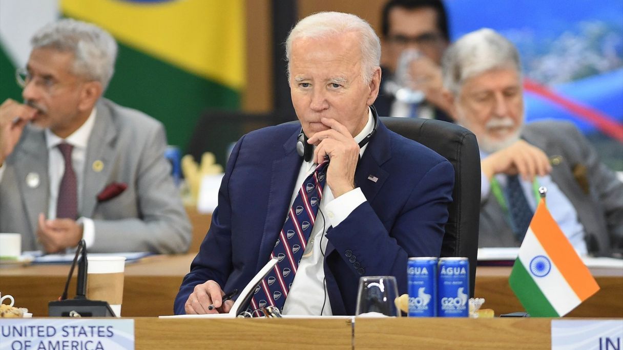 El president dels Estats Units, Joe Biden, assisteix a una sessió plenària de la cimera del G20 | EP