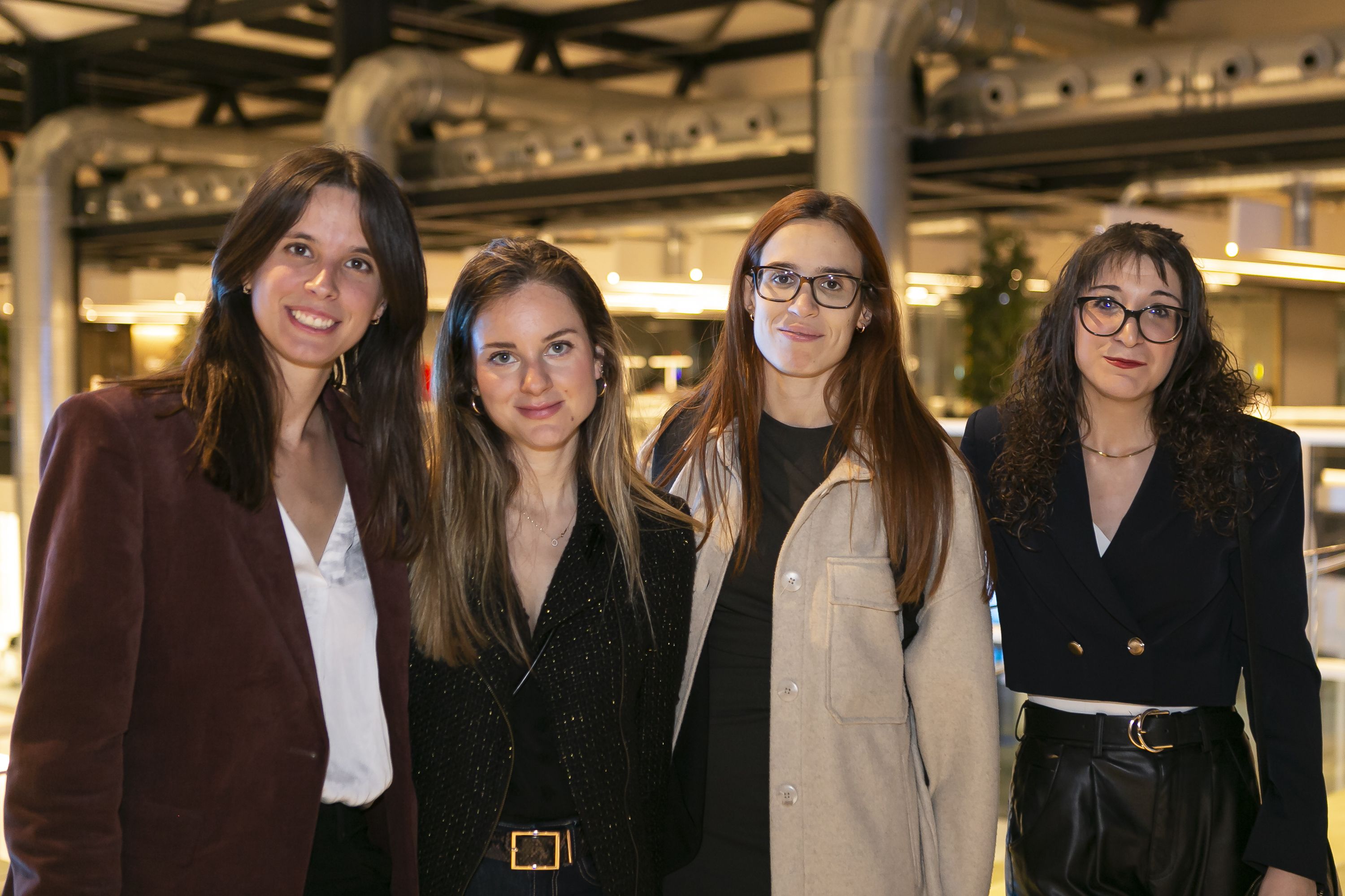 Gemma Fontseca, Sònia Roset, Marta Arrufat i Montse Estela, durant la presentació del llibre | Marc Llibre