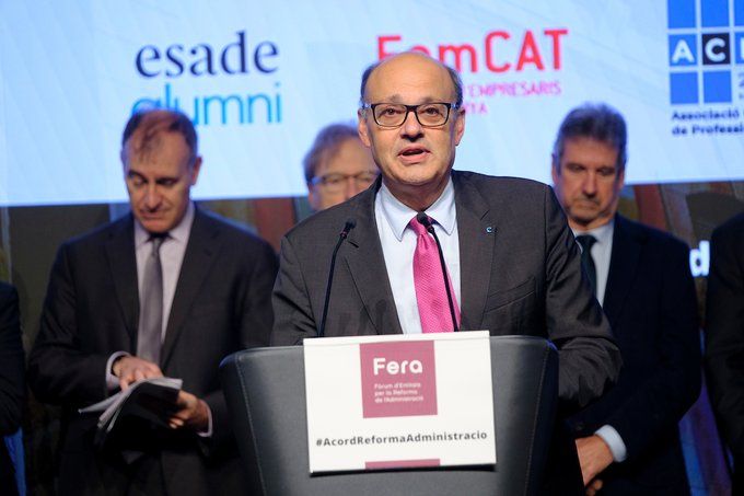 Xavier Panés, president de la Cecot durant l'acte | Cambra de Barcelona