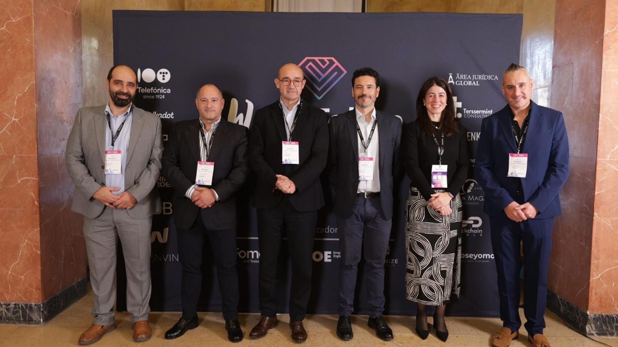 Algunos de los ponentes y responsables del primer World Token Congress | Cedida