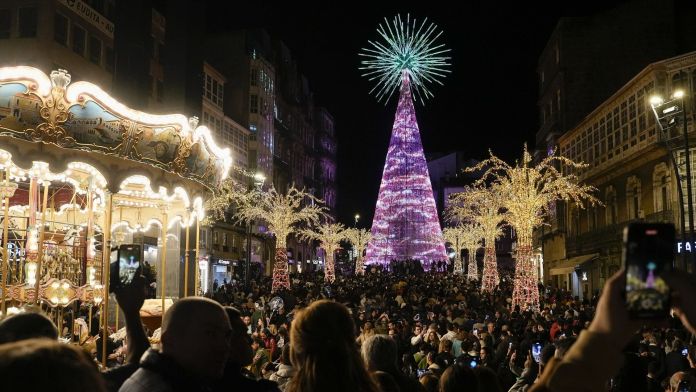 Vigo és, segons eBooking, la ciutat més nadalenca de l'estat espanyol | EP