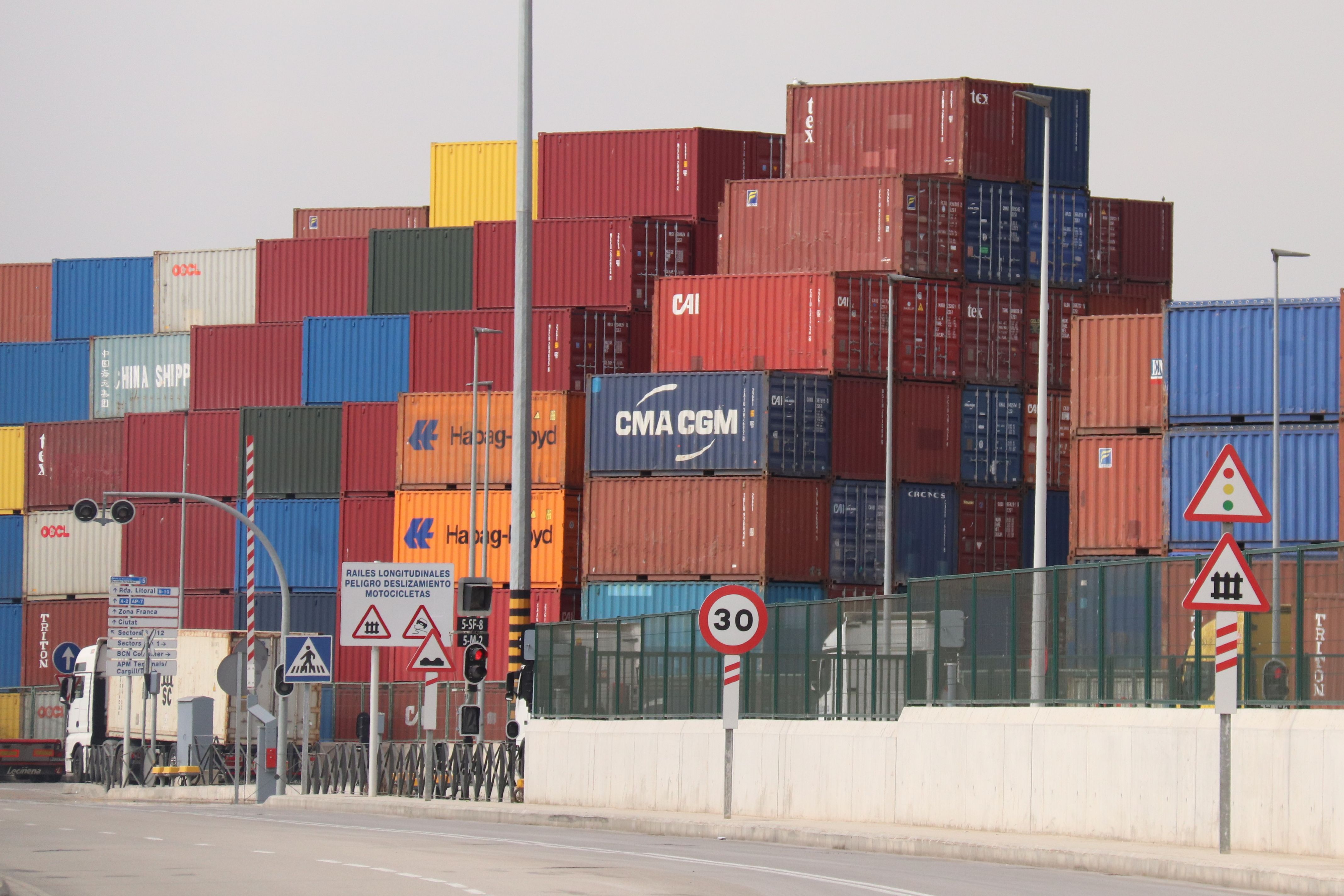 Contenidors del Port de Barcelona| ACN