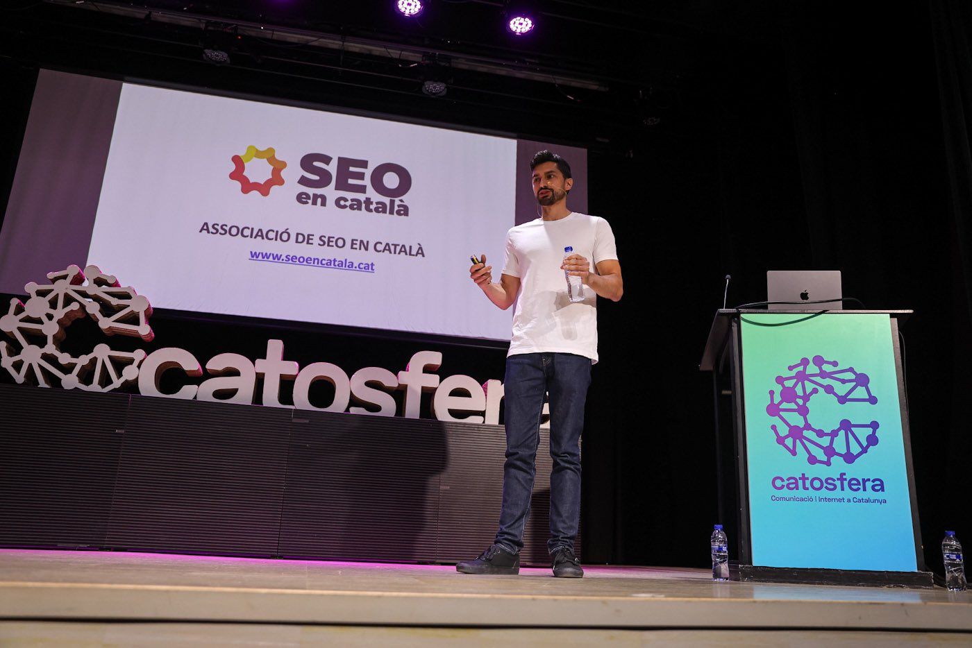 El presidente de SEO en català, David Carrasco | X (@catosfera)