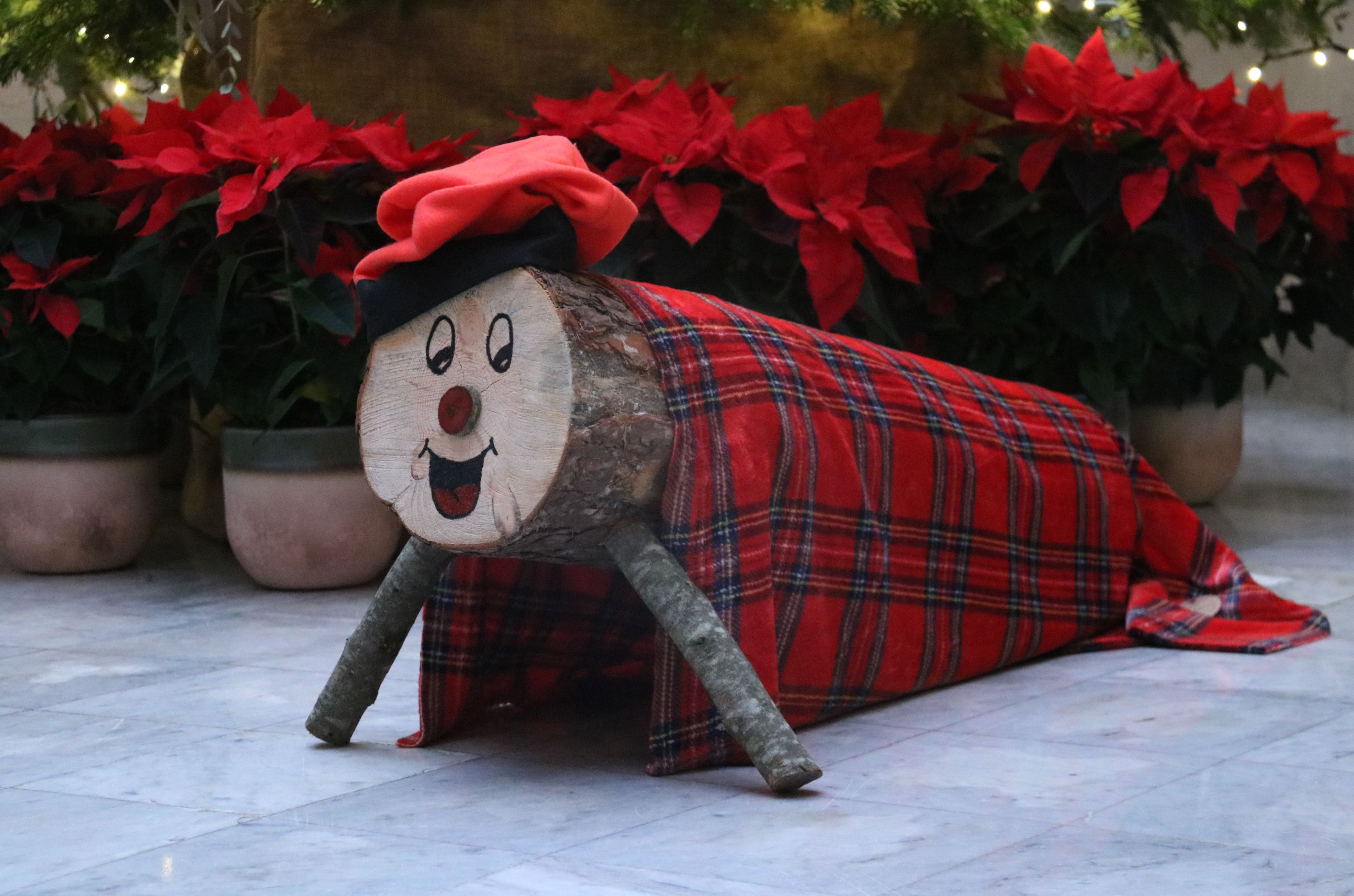 El tió de Nadal del Parlament | ACN