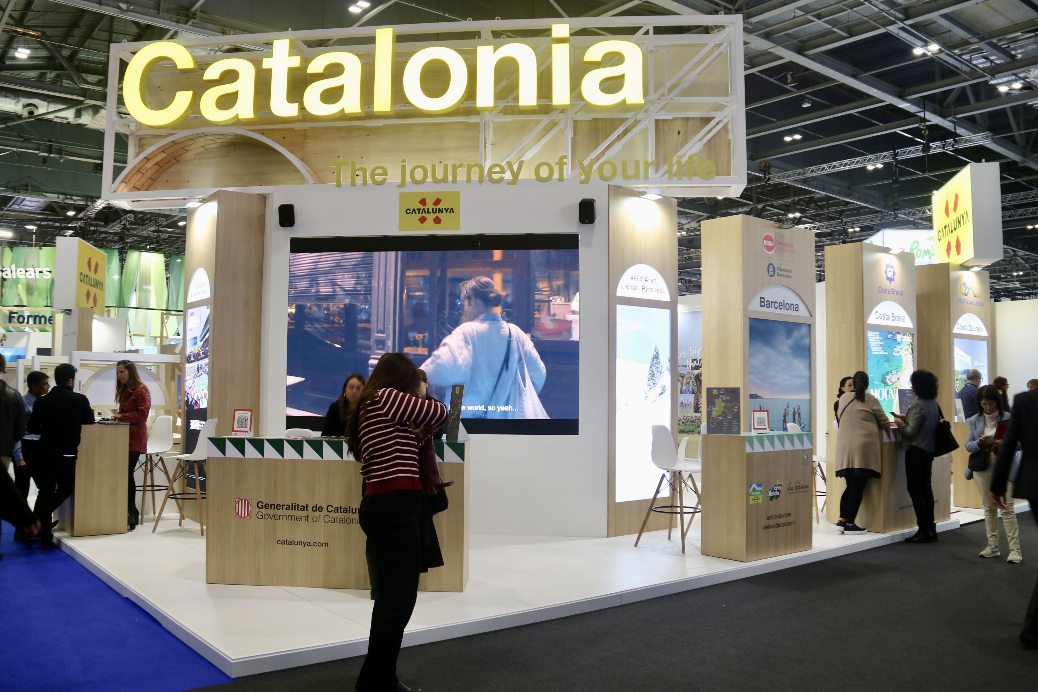 Stand de Catalunya en el WTM 2024 de Londres | ACN