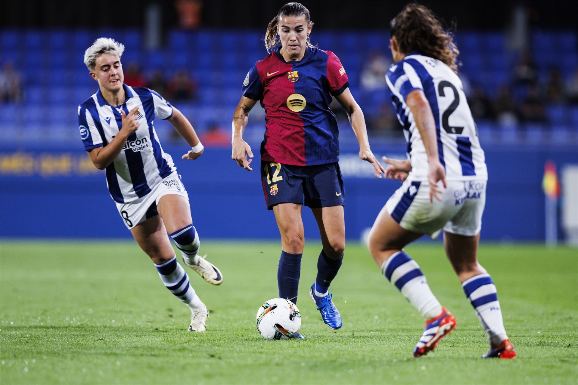 La futbolista del Barça femení, Patri Guijarro, és una de les millors migcampistes del món | EP