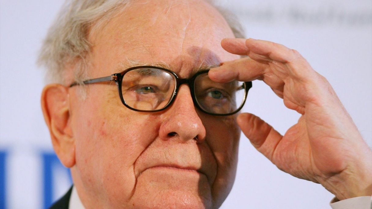 L'empresari Warren Buffett, a Francfort 