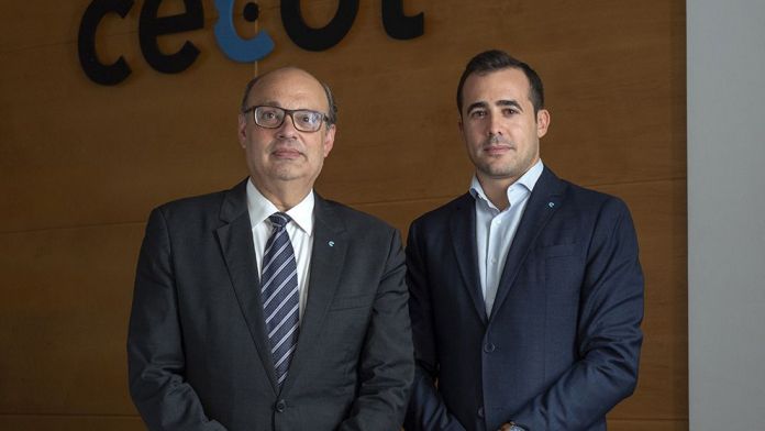 El president de Cecot, Xavier Panés, i el secretari general, Oriol Alba | Cedida