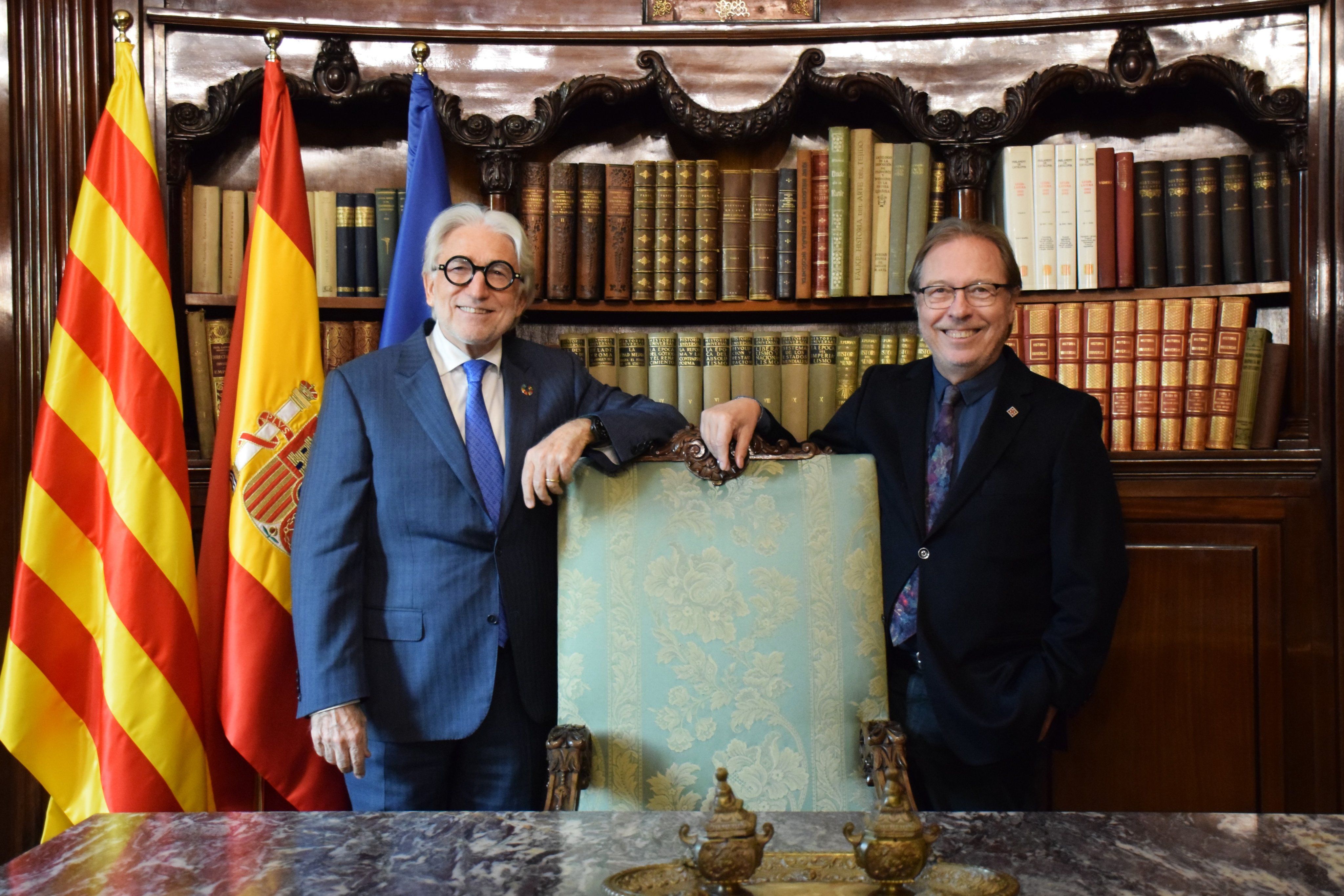 Josep Sánchez Llibre, presidente de Foment del Treball y Josep Santacreu, presidente de la Cambra de Comerç de Barcelona | Cambra de Barcelona