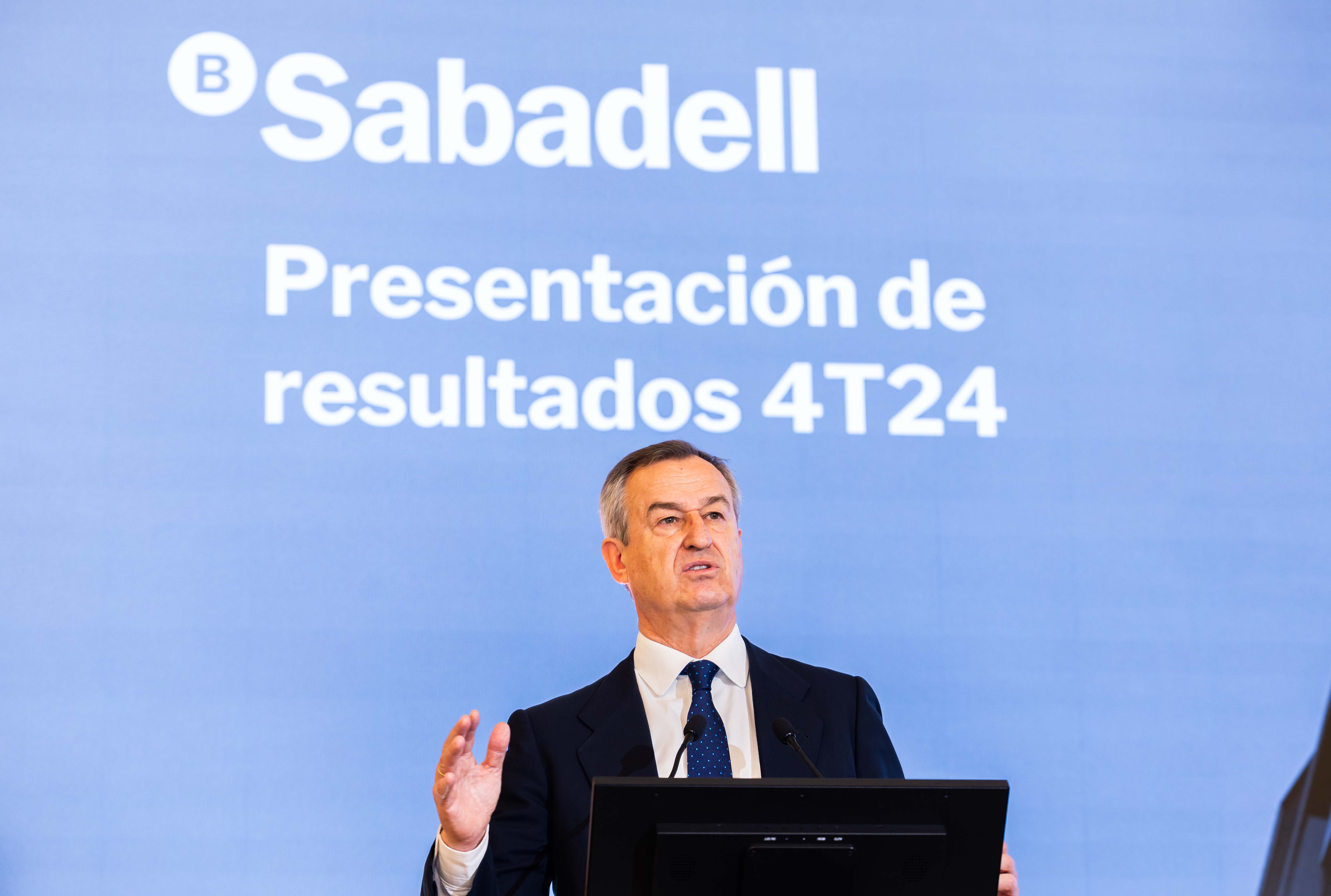 González-Bueno ha reivindicat la catalanitat del Sabadell durant l'acte | Cedida