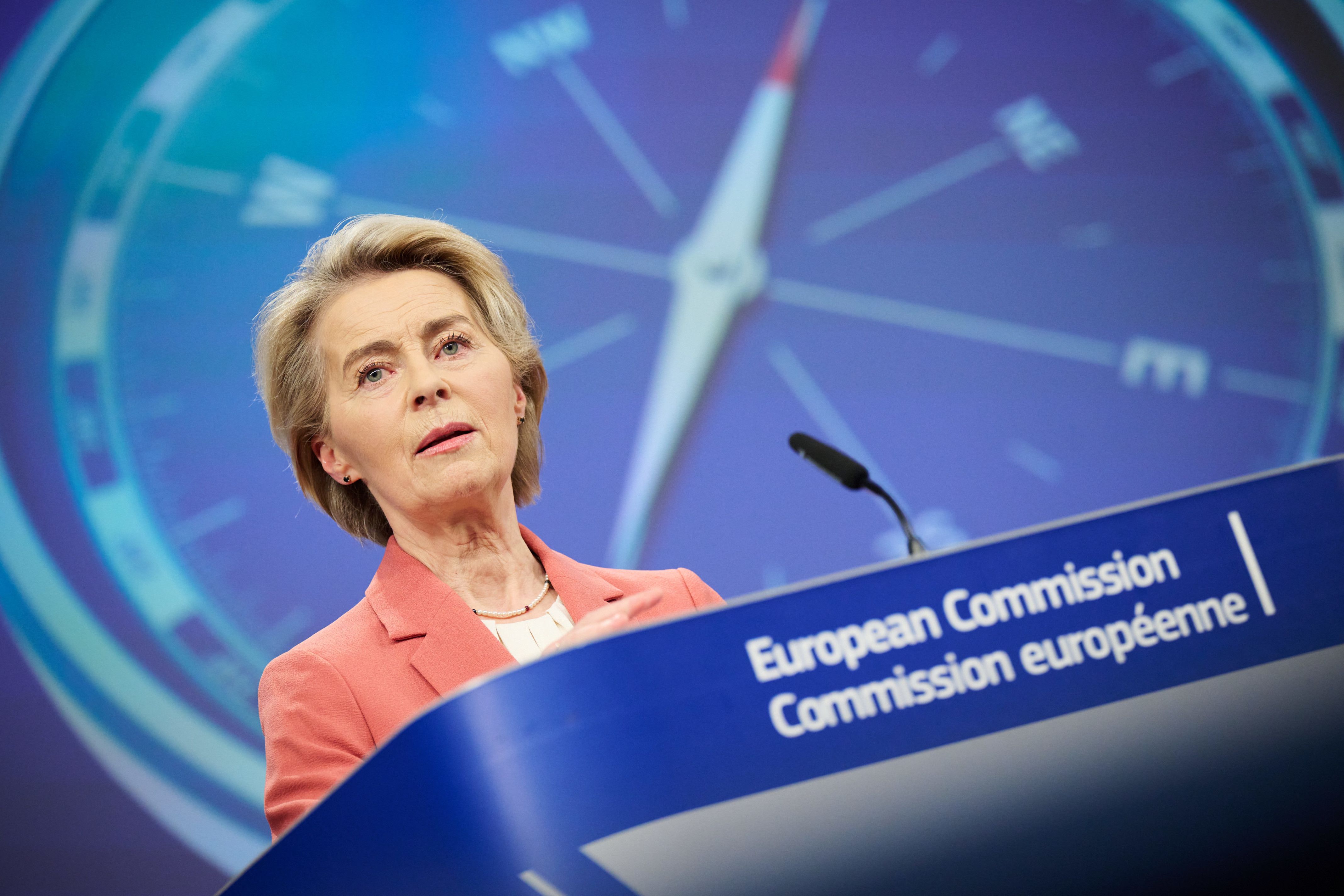 La presidenta de la Comisión Europea, Ursula Von der Leyen | ACN