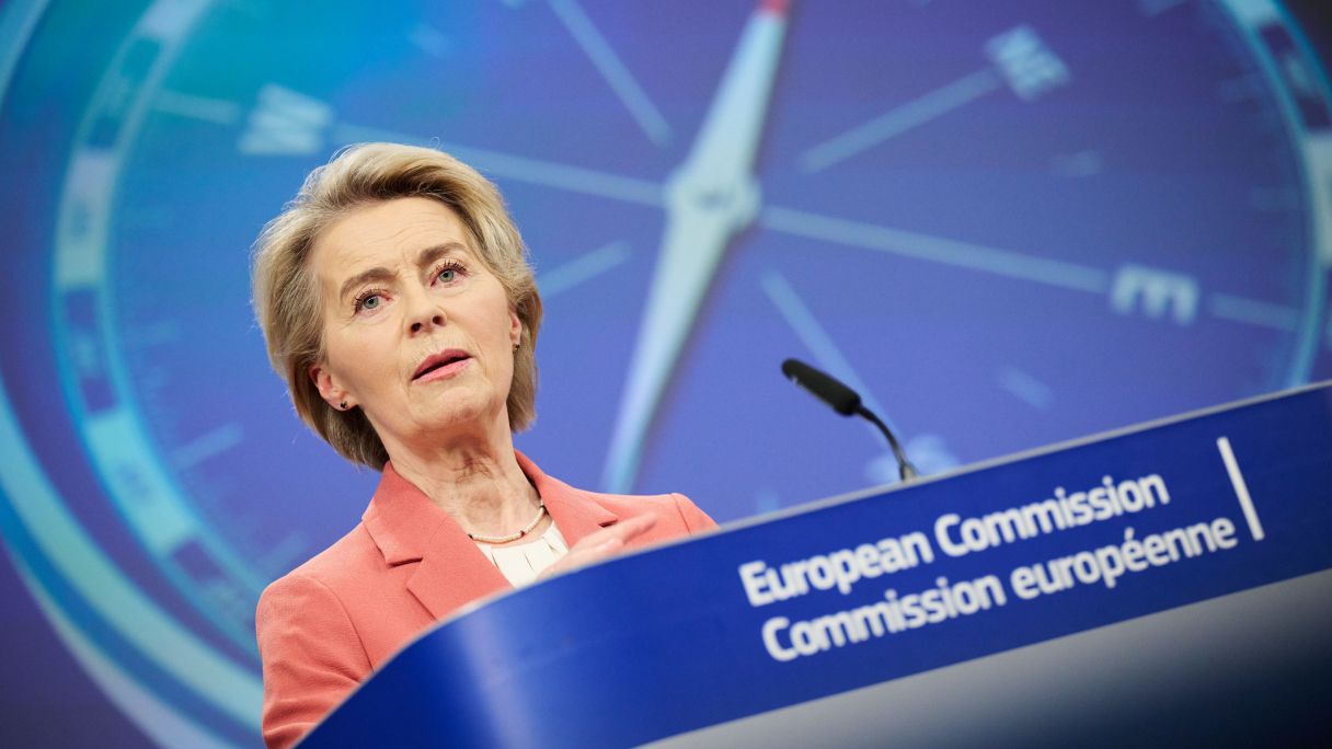 La presidenta de la Comisión Europea, Ursula Von der Leyen | ACN