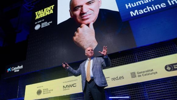 Garry Kasparov al Talent Arena | Mobile World Capital