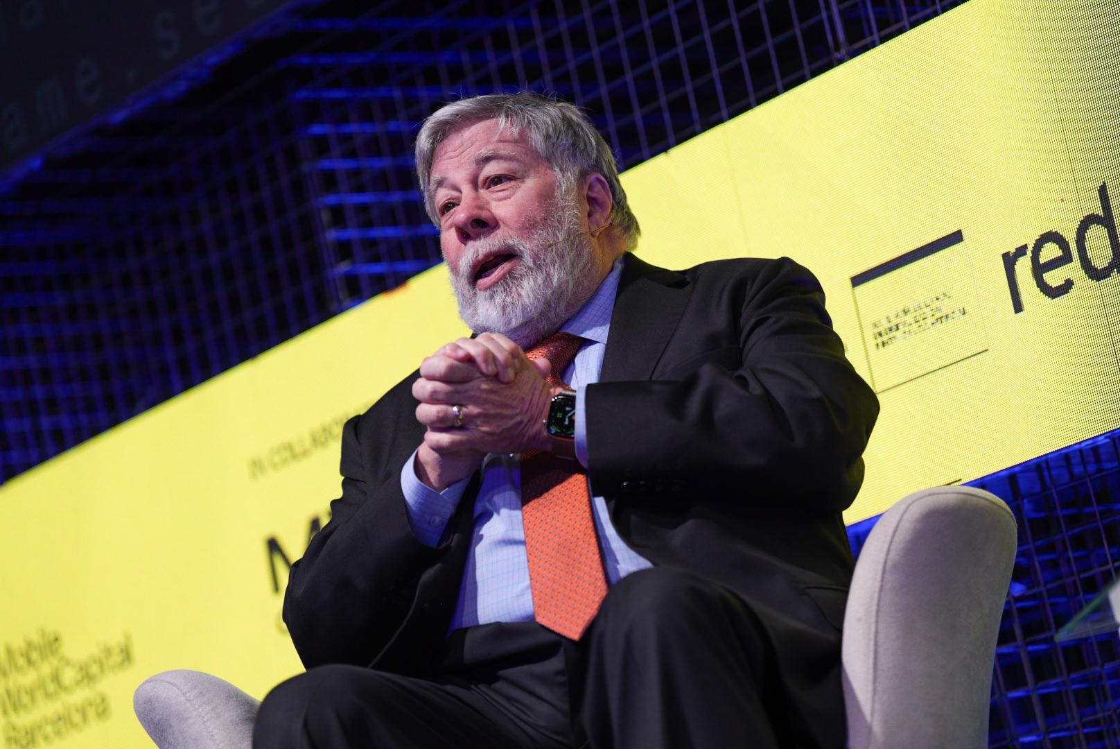 El cofundador de Apple, Steve Wozniak en el Talento Arena | Mobile World Capital