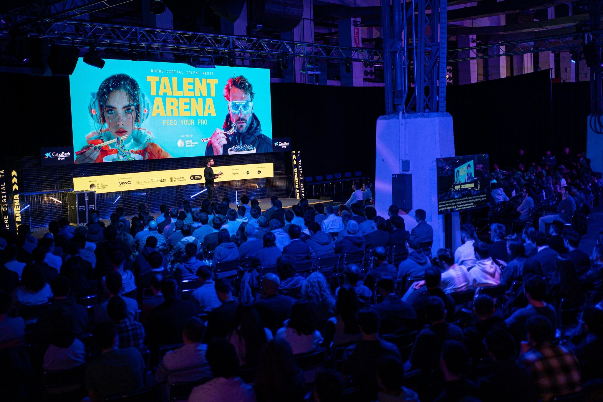 Una de les novetats del MWC 2025 és el cop d'efecte del Talent Arena | Talent Arena