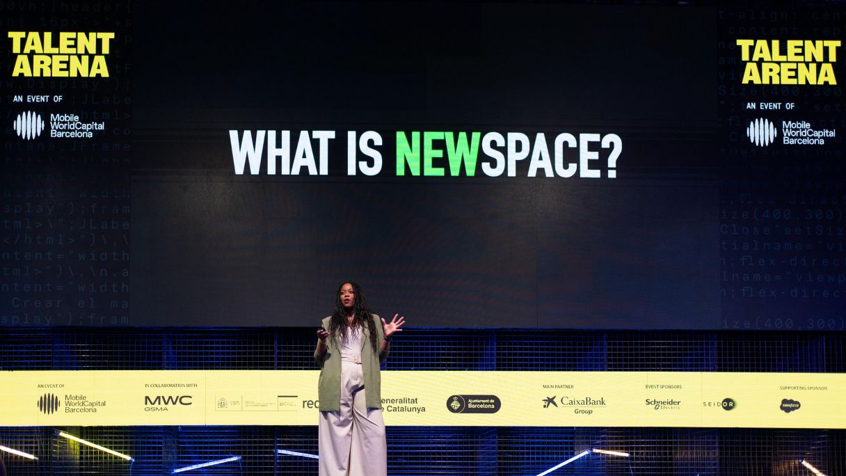 El NewSpace va ser molt present durant el panell de Lyons al Talent Arena | Mobile WorldCapital Barcelona