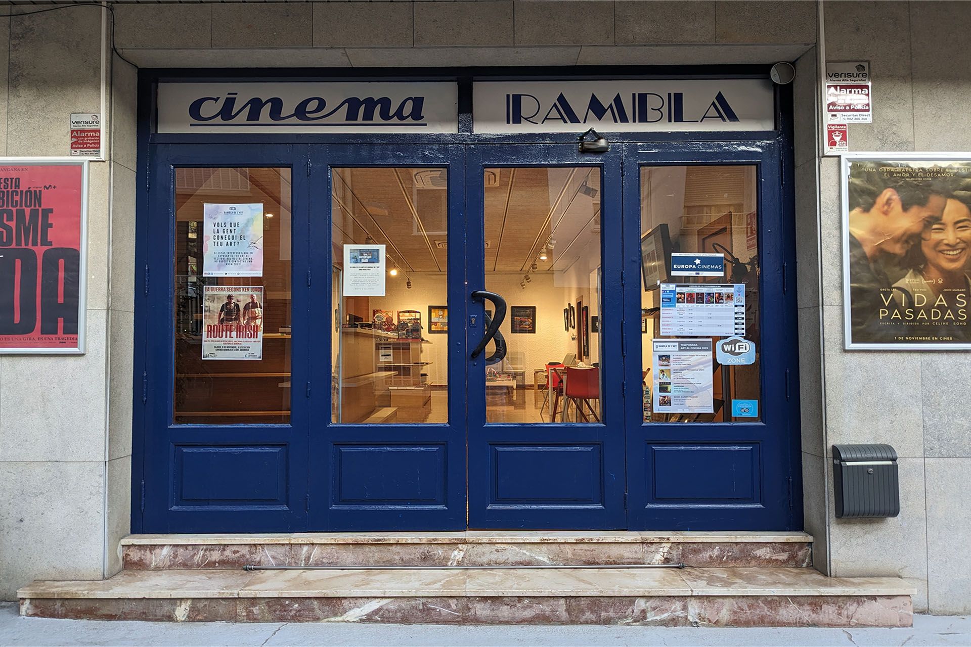 El cinema Rambla de l'Art, ubicat a Cambrils | Cedida