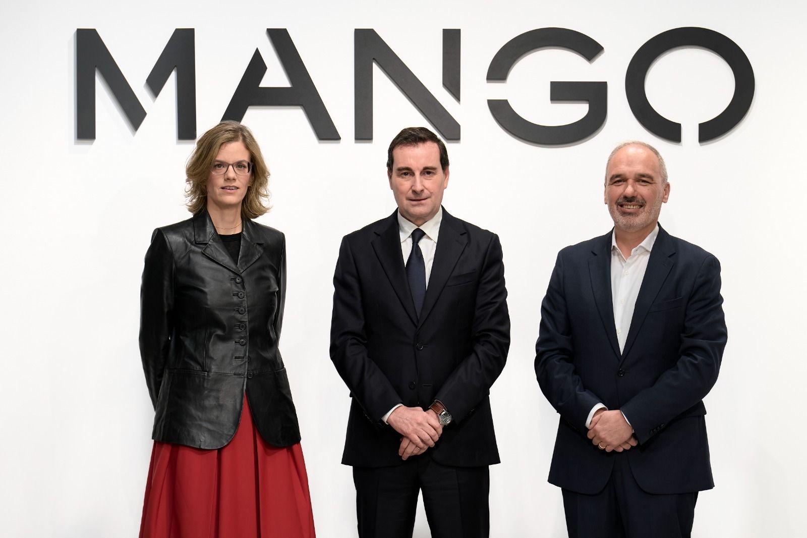 Margarita Salvans, Toni Ruiz y Daniel López, dirigentes de Mango | Mango