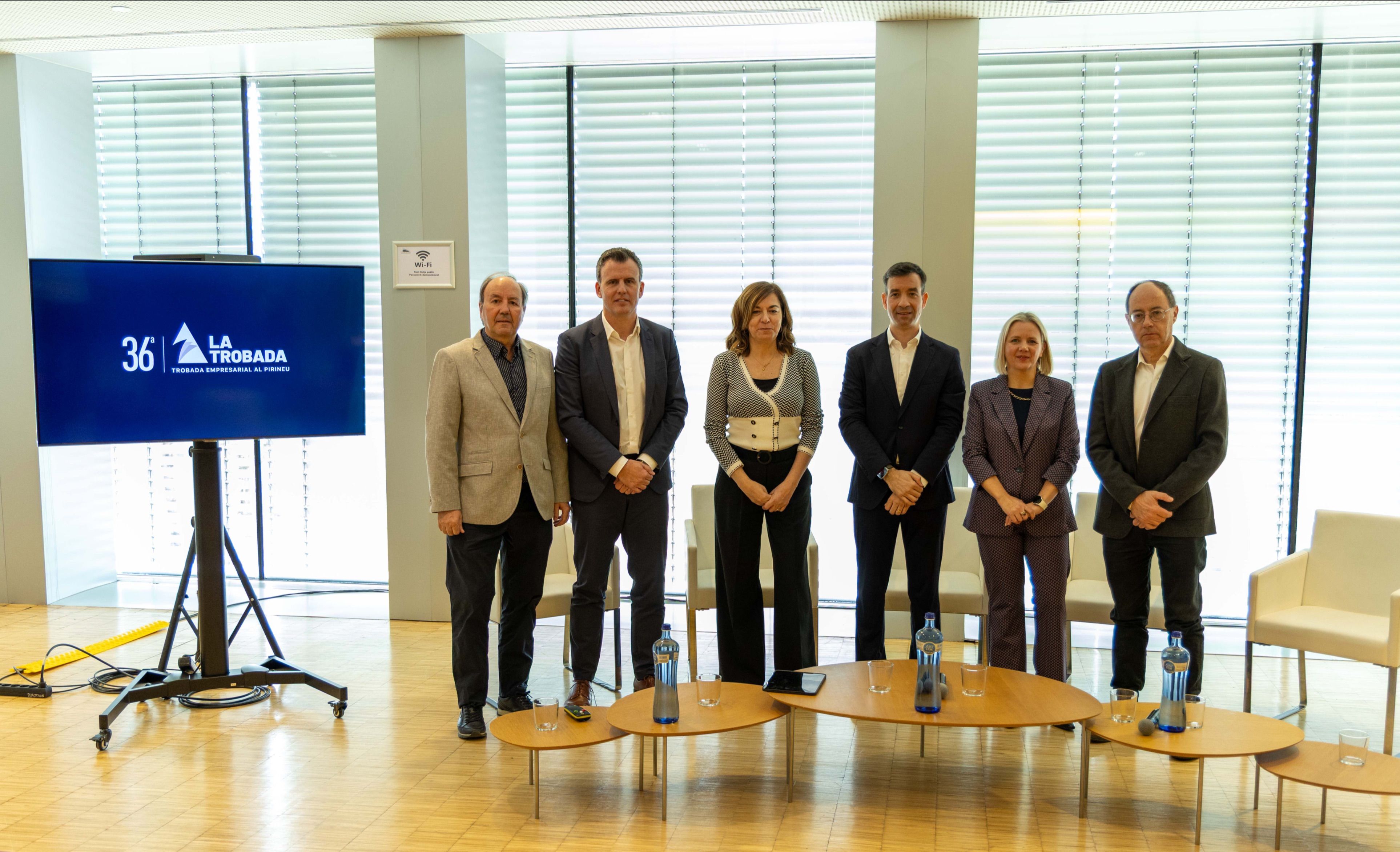 La Junta de la Trobada ha presentat aquest matí l’esdeveniment en roda de premsa a La Llotja Palau de Congressos, de Lleida