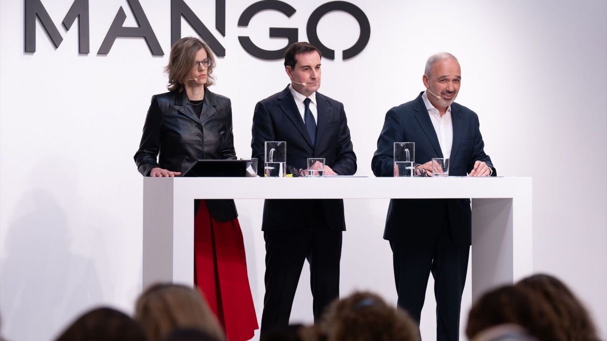 La roda de premsa de Mango per presentar els resultats del 2024 | EP