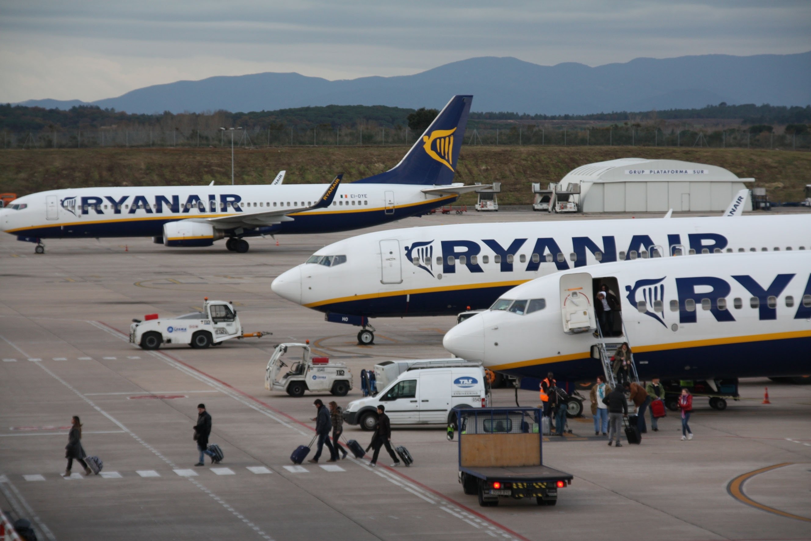 Avions de la companyia 'low-cost' Ryanair