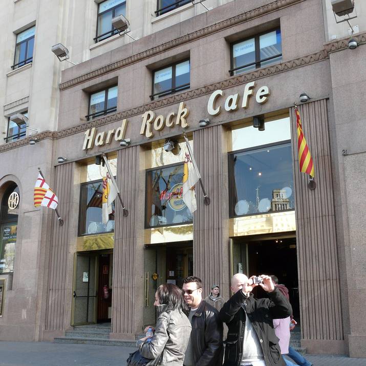 El Hard Rock de Plaça Catalunya, a Barcelona