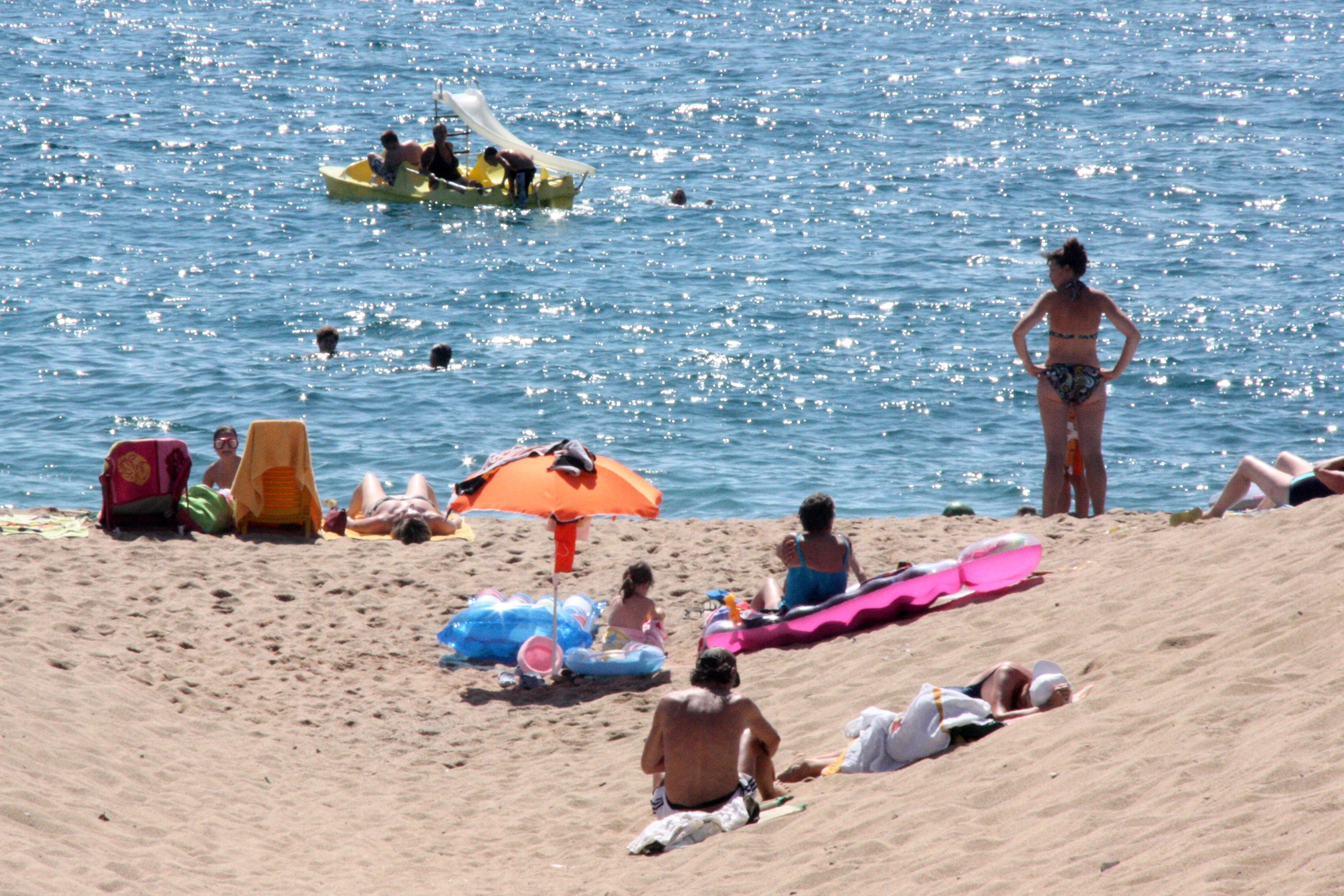 Platja a Calella