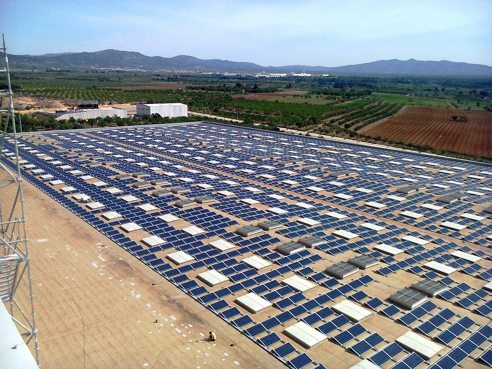 Paneles solares en Valls