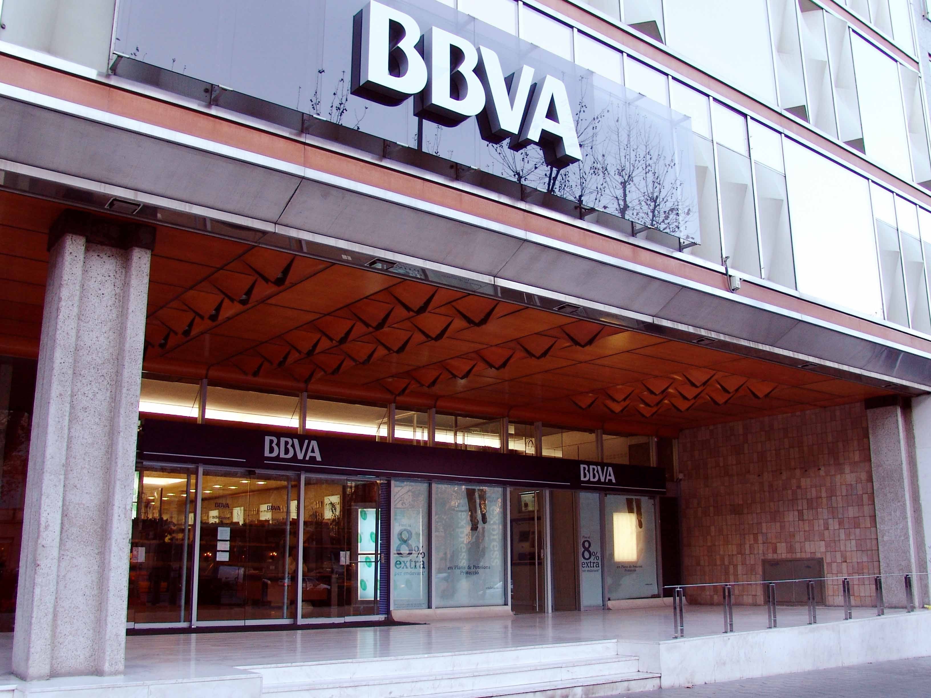 Oficina del BBVA a Barcelona