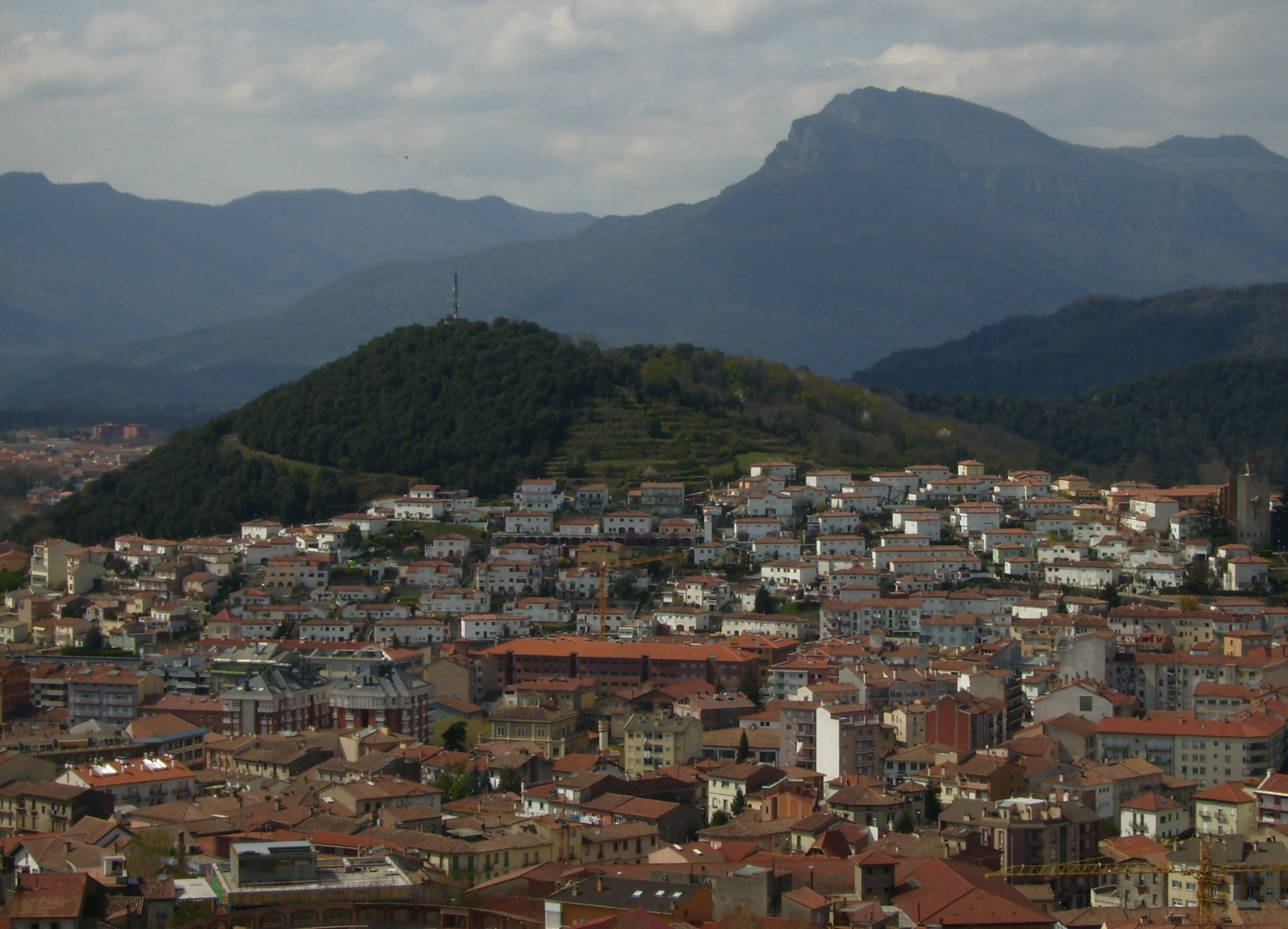 Vista general d'Olot