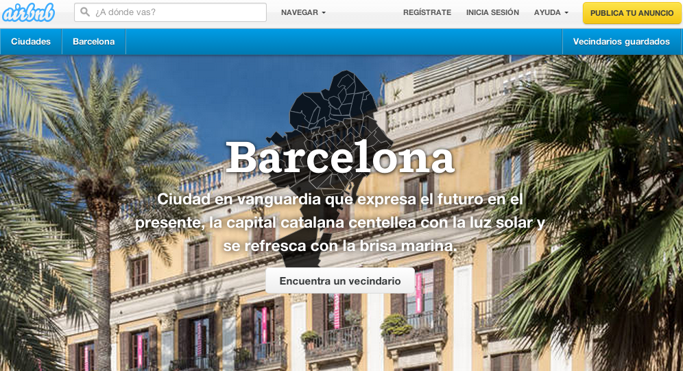 Airbnb perilla a Barcelona