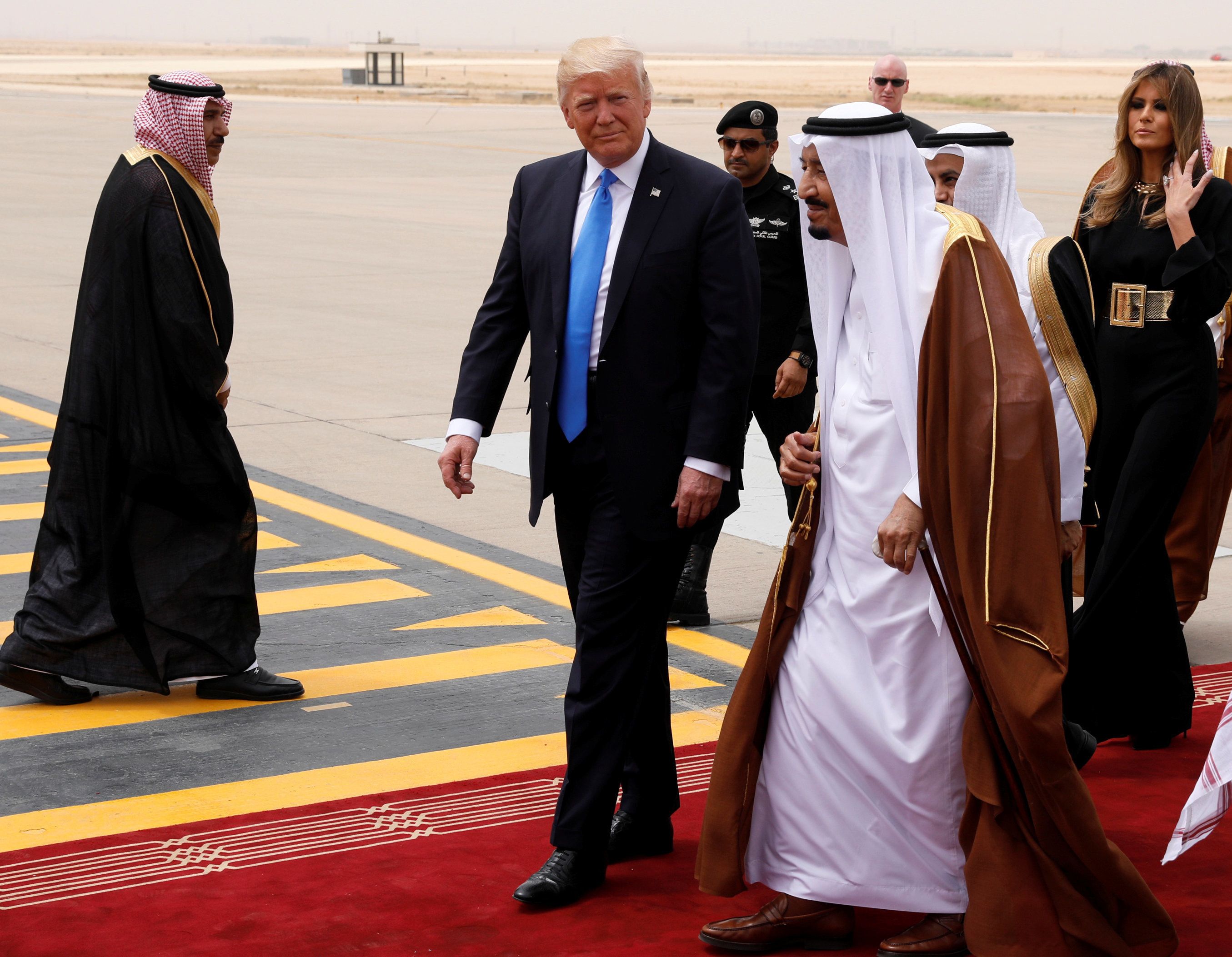 Donald Trump a l'Aràbia Saudita