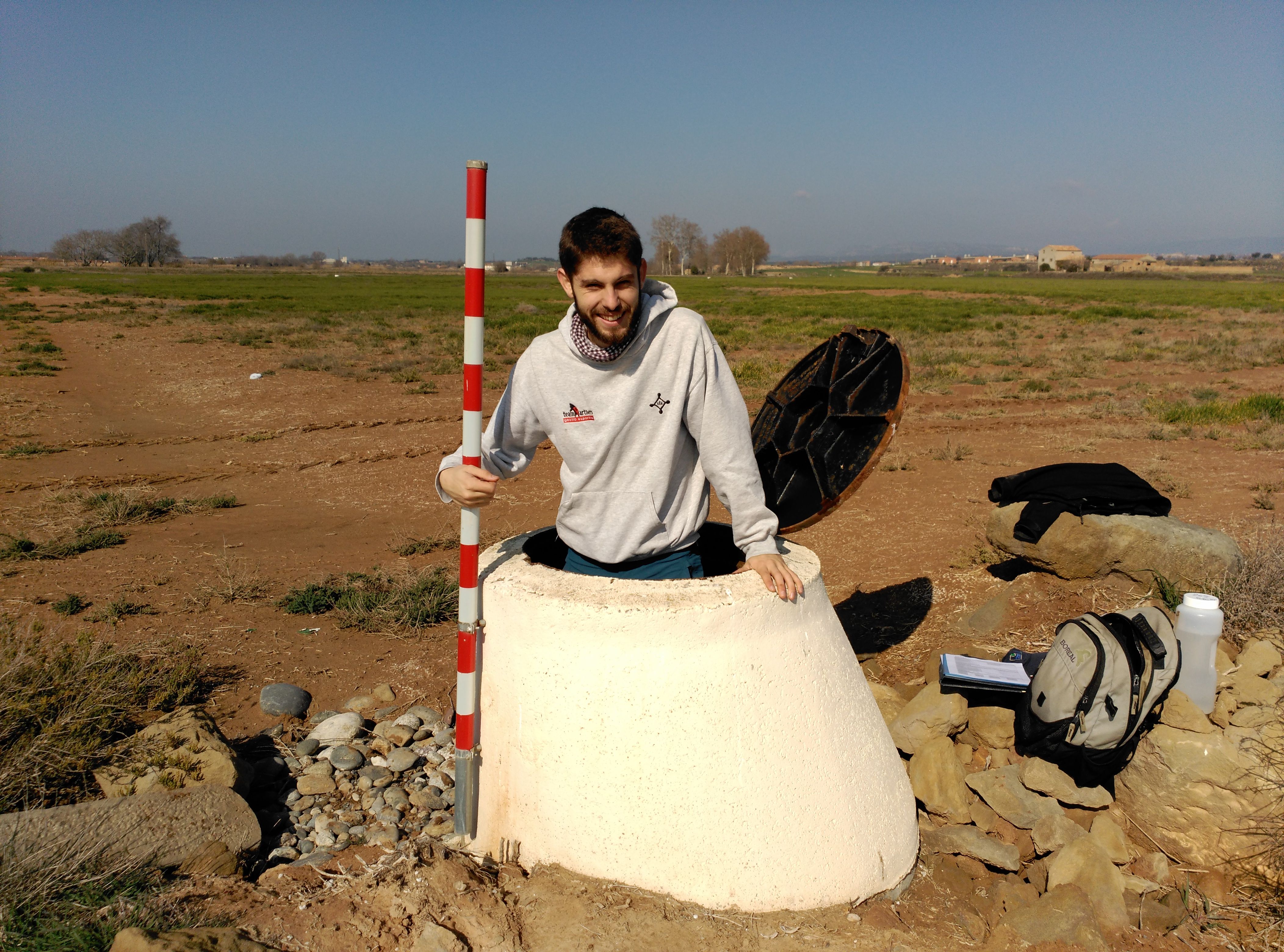 L'anàlisi de pous és una de les activitats d'Anufra