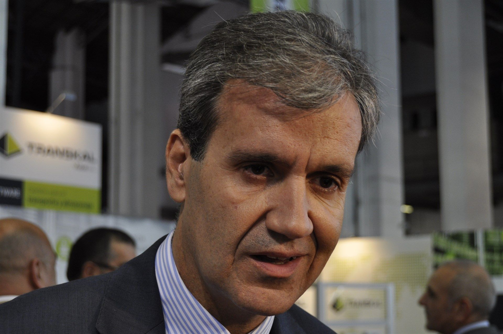 El director general de Renfe Mercaderies, Abelardo Carrillo