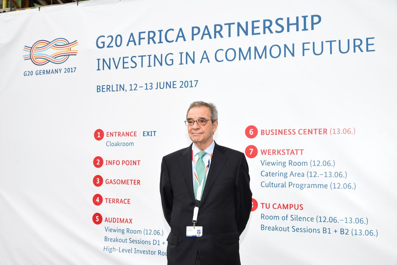 César Alierta al G20 Africa Conference