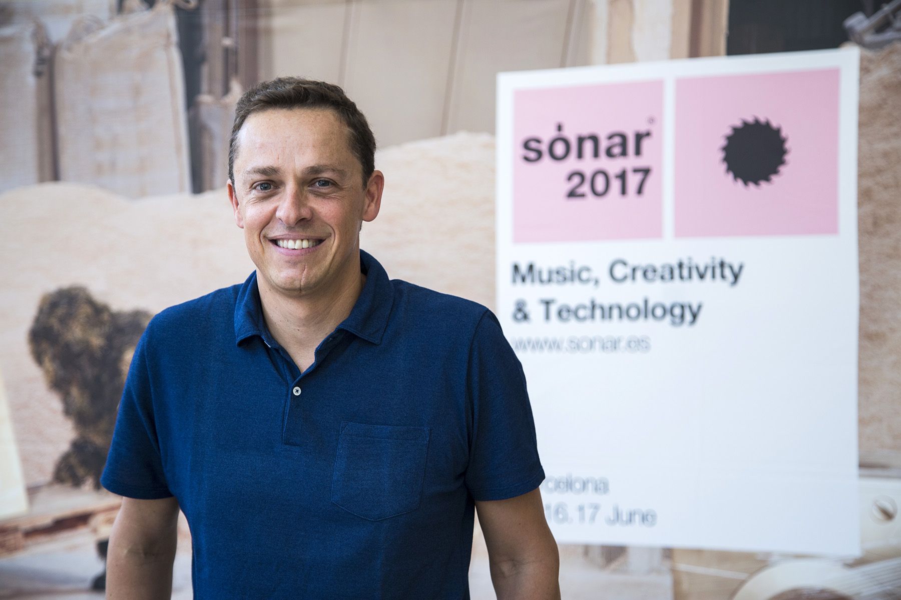 Ventura Barba, Director Executiu del Sónar / Àngel Bravo