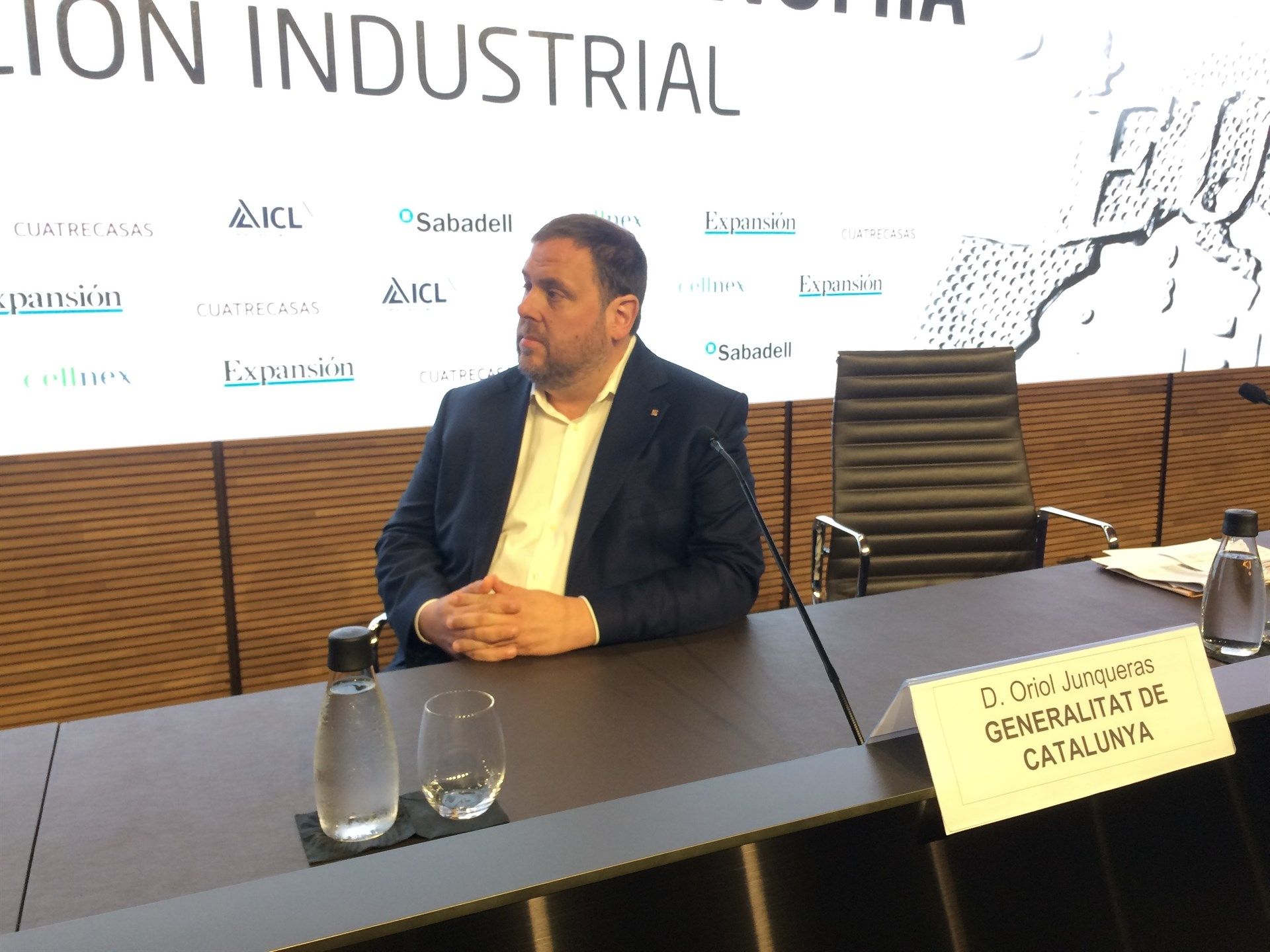 El vicepresident del Govern i conseller d'Economia, Oriol Junqueras