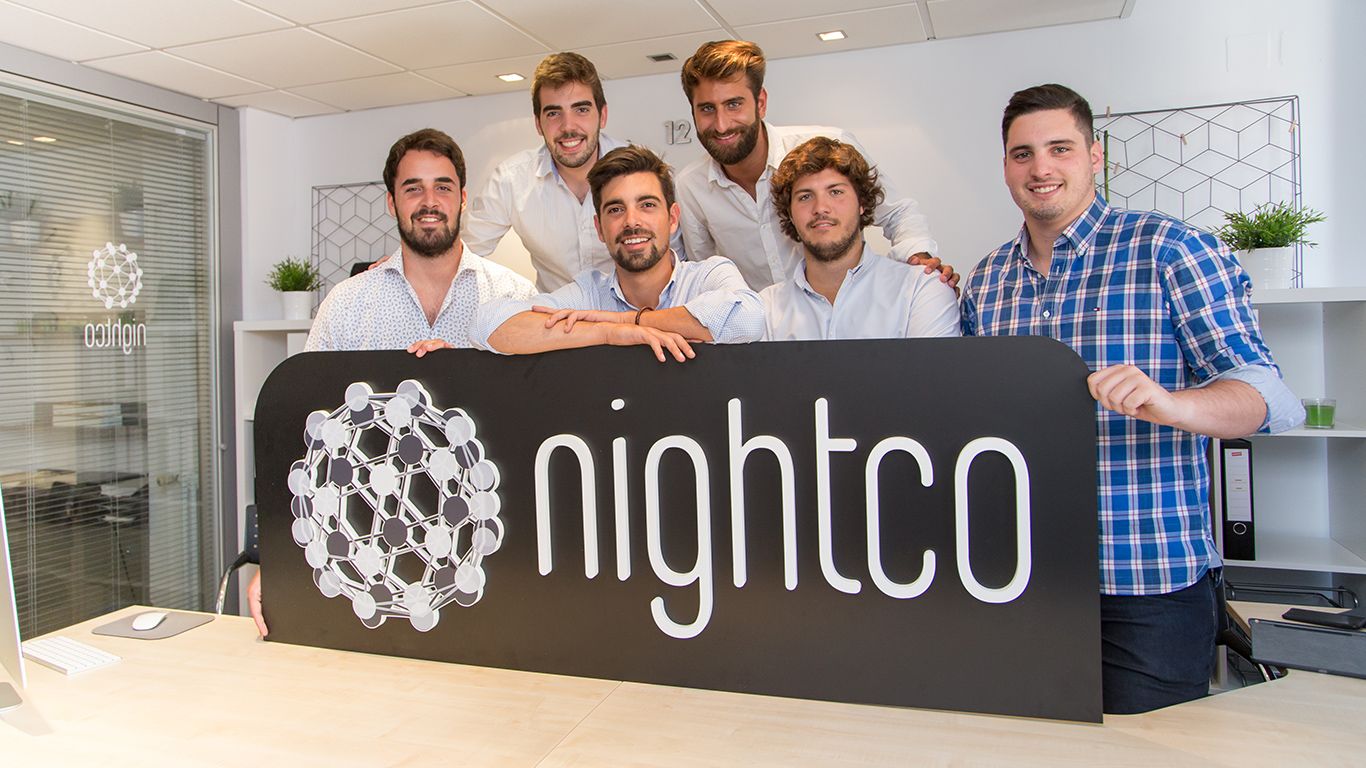 L'equip fundador de Nightco | Cedida