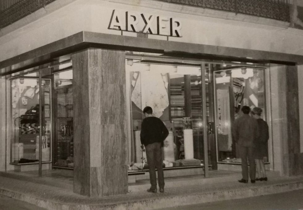 El 1903 va néixer Ca l'Arxer, una botiga tèxtil de Sant Feliu de Guíxols / Cedida