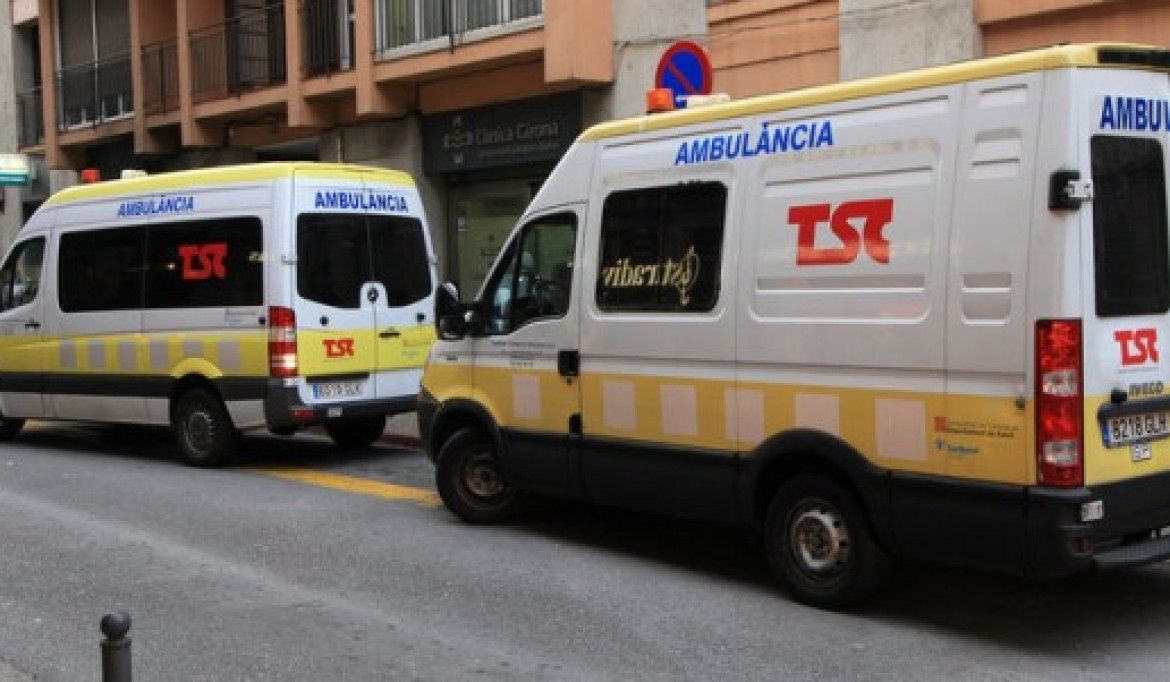 Les ambulàncies faran aturades parcials aquest divendres i l'1 de setembre