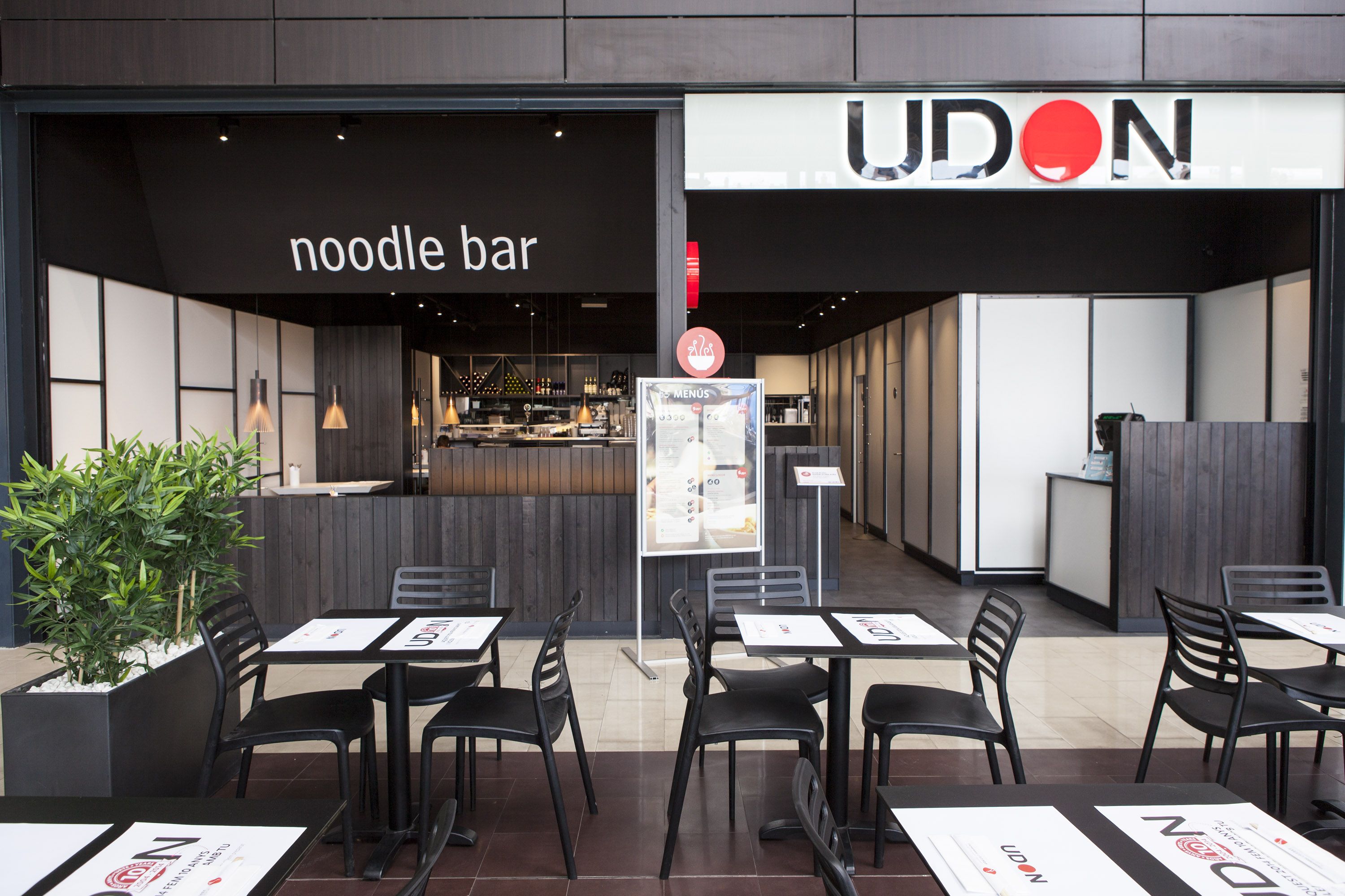 Un dels restaurants Udon de Tarragona