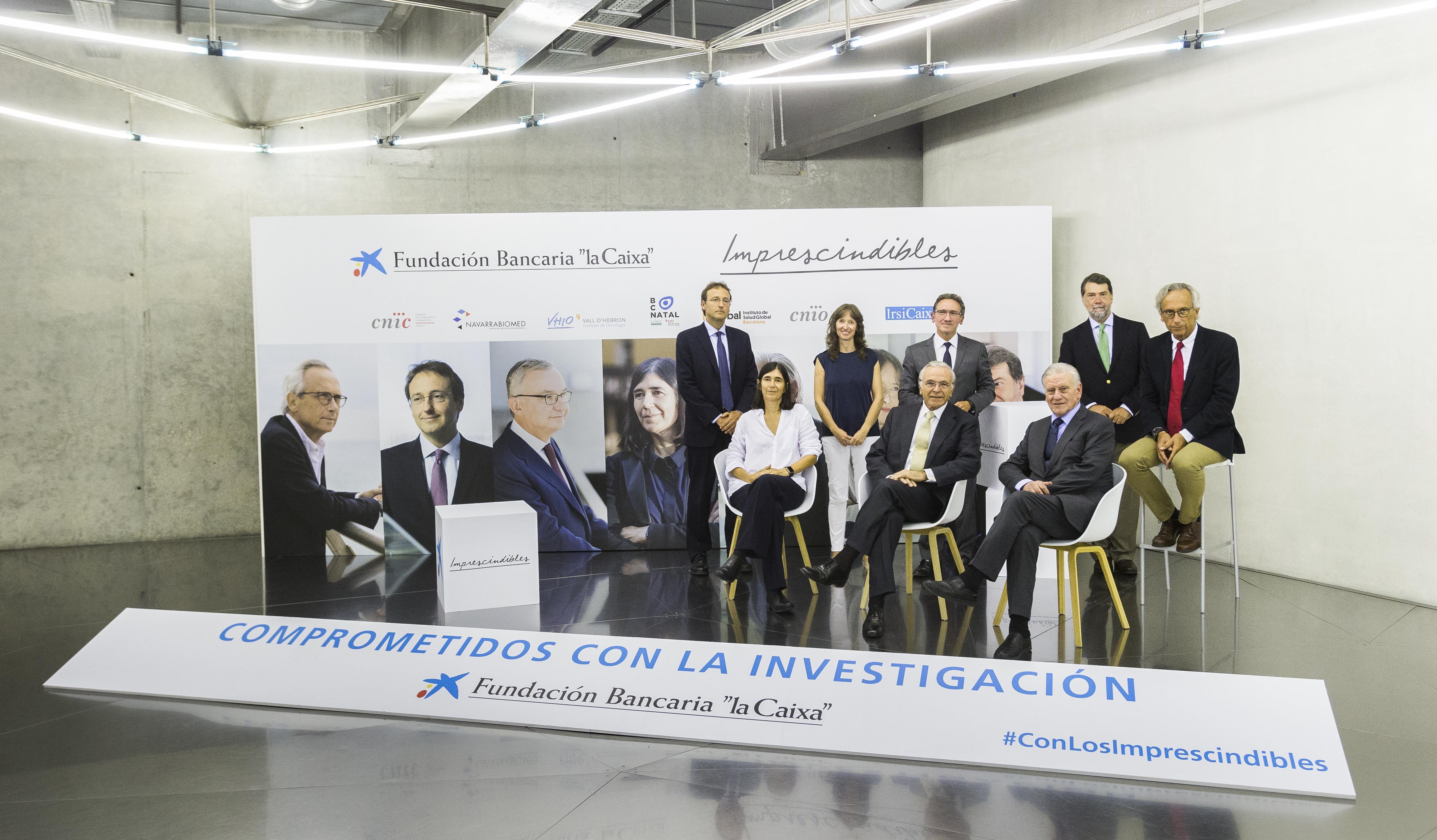 Presentació de la campanya 'Imprescindibles' de La Caixa | Cedida 