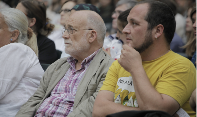 El ex-diputado de la CUP en el Parlamento de Cataluña David Fernàndez ha vuelto a Coop57, la cooperativa de banca ética